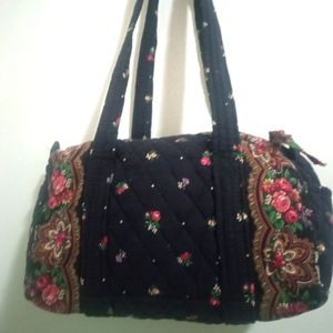 Vera Bradley duffel bag.